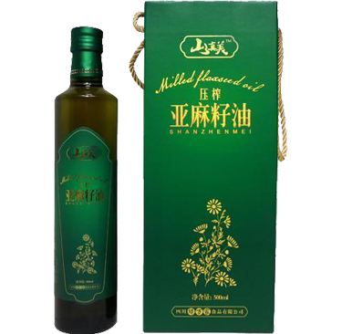 山真美亚麻籽油500ml